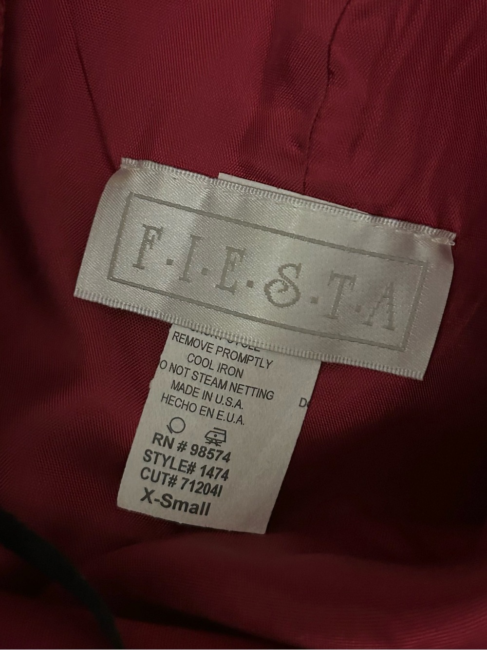 🌺 Fiesta Strapless Red A-Line Satin Cocktail Dress - Picture 15 of 15